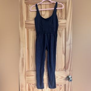 FP Movement stretchy athletic onesie in black M/L.